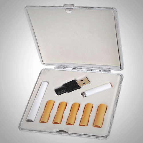 Электронная сигарета в портсигаре